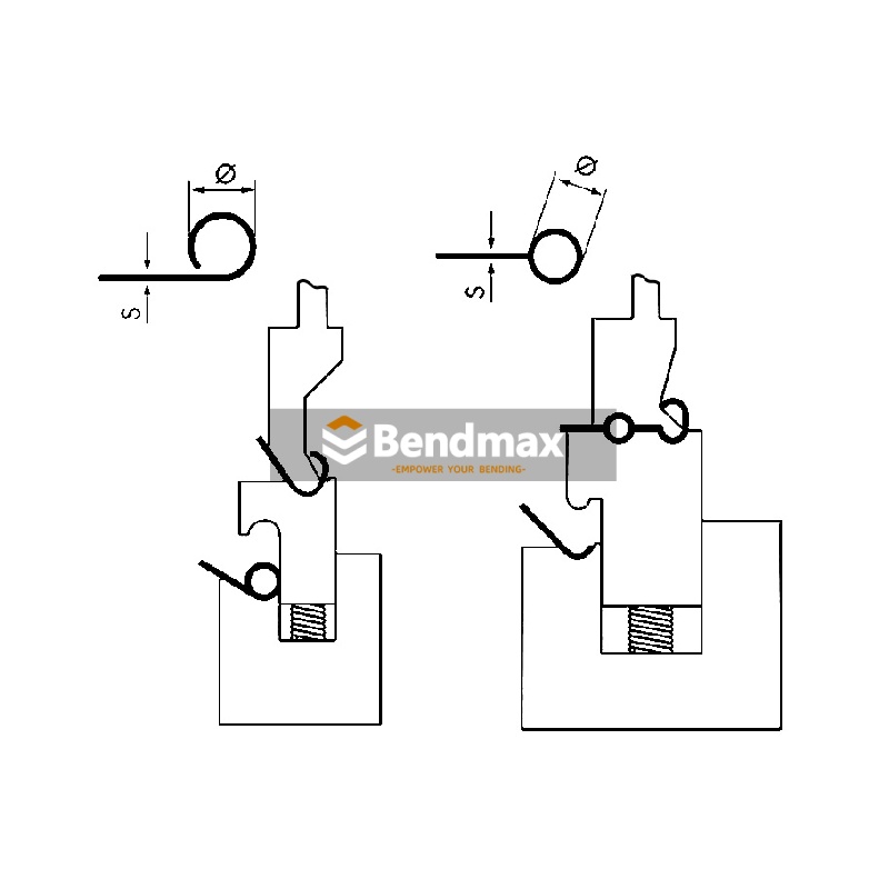 press brake tool- hinge tools