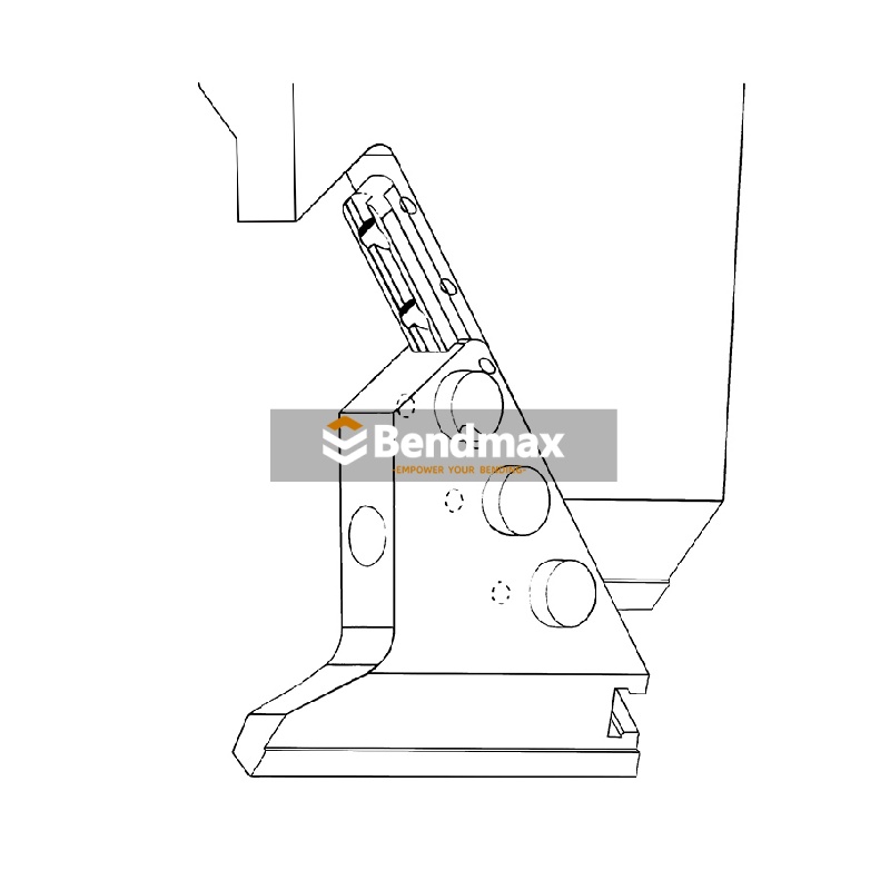 press brake tool- swing ear section
