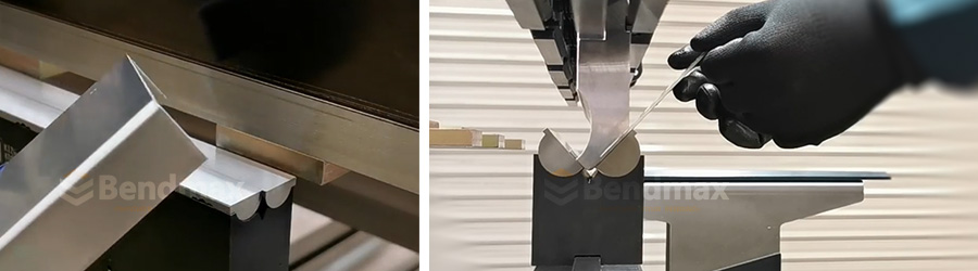 wing bending tooling for no mark sheet matal forming