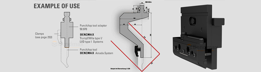 System Amada/wila/trumpf/LVD/bystronic - Intermediates „SpeedGrip“