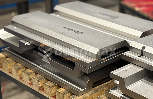 Side Profile of Wila Style Narrow Acute Angle Punch for Sharp Bending (28 Degree)