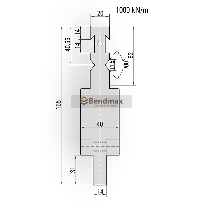 Bendmax-System  Bystronic "RF-A" to System Amada