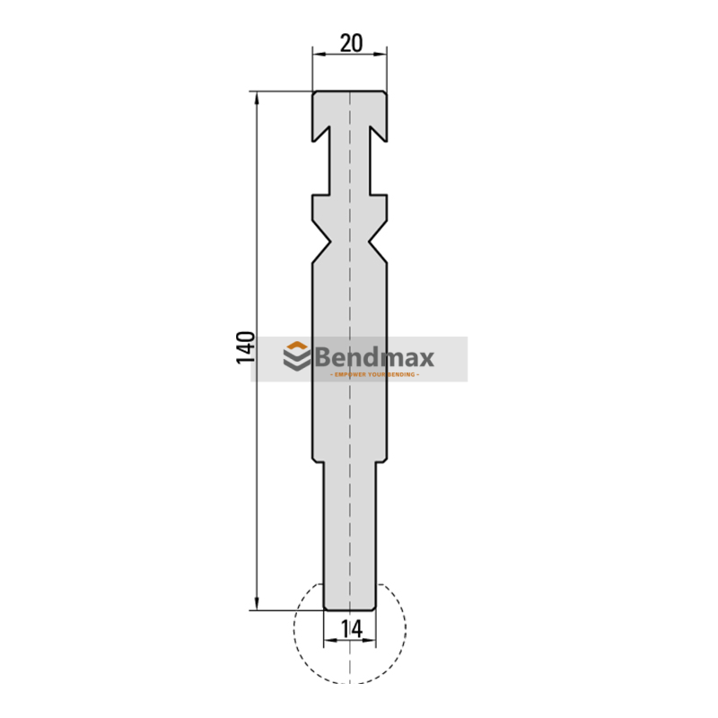 Bystronic Radius Tool Holder